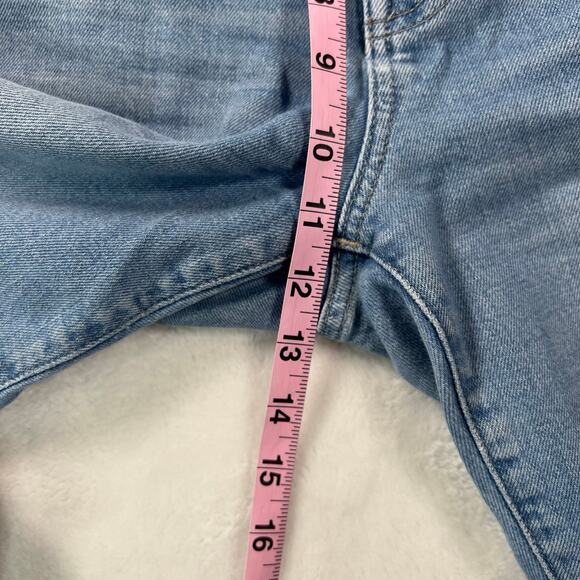 Madewell The Perfect Vintage Straight Leg Light Wash Jeans Size 27 - Picture 9 of 14